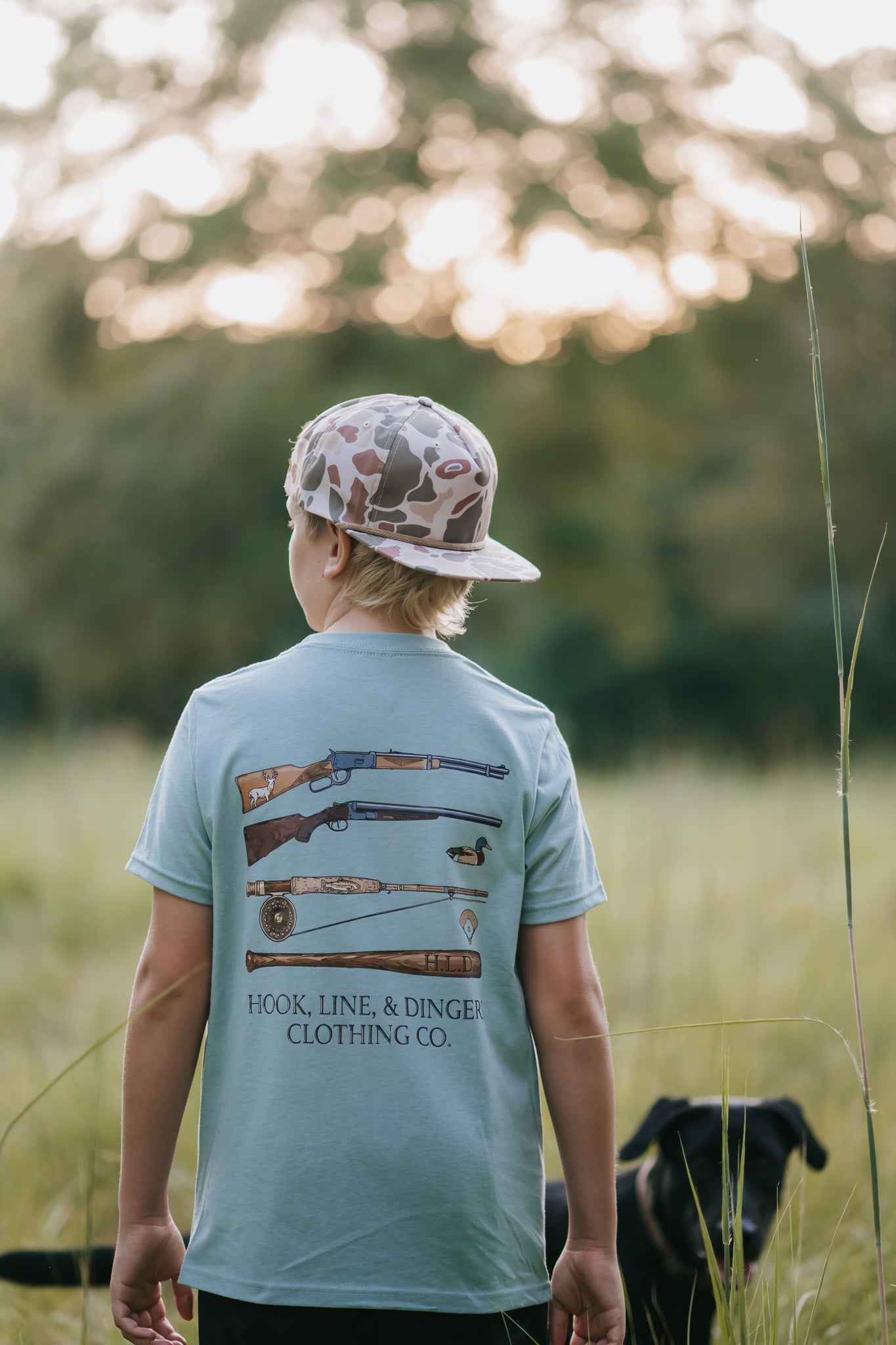 Hunt, Fish, & Play Ball Classic Tee - Adult