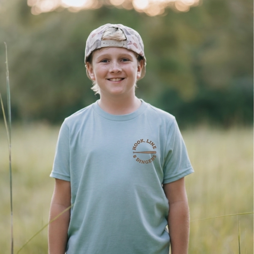 Hunt, Fish, & Play Ball Classic Tee - Youth